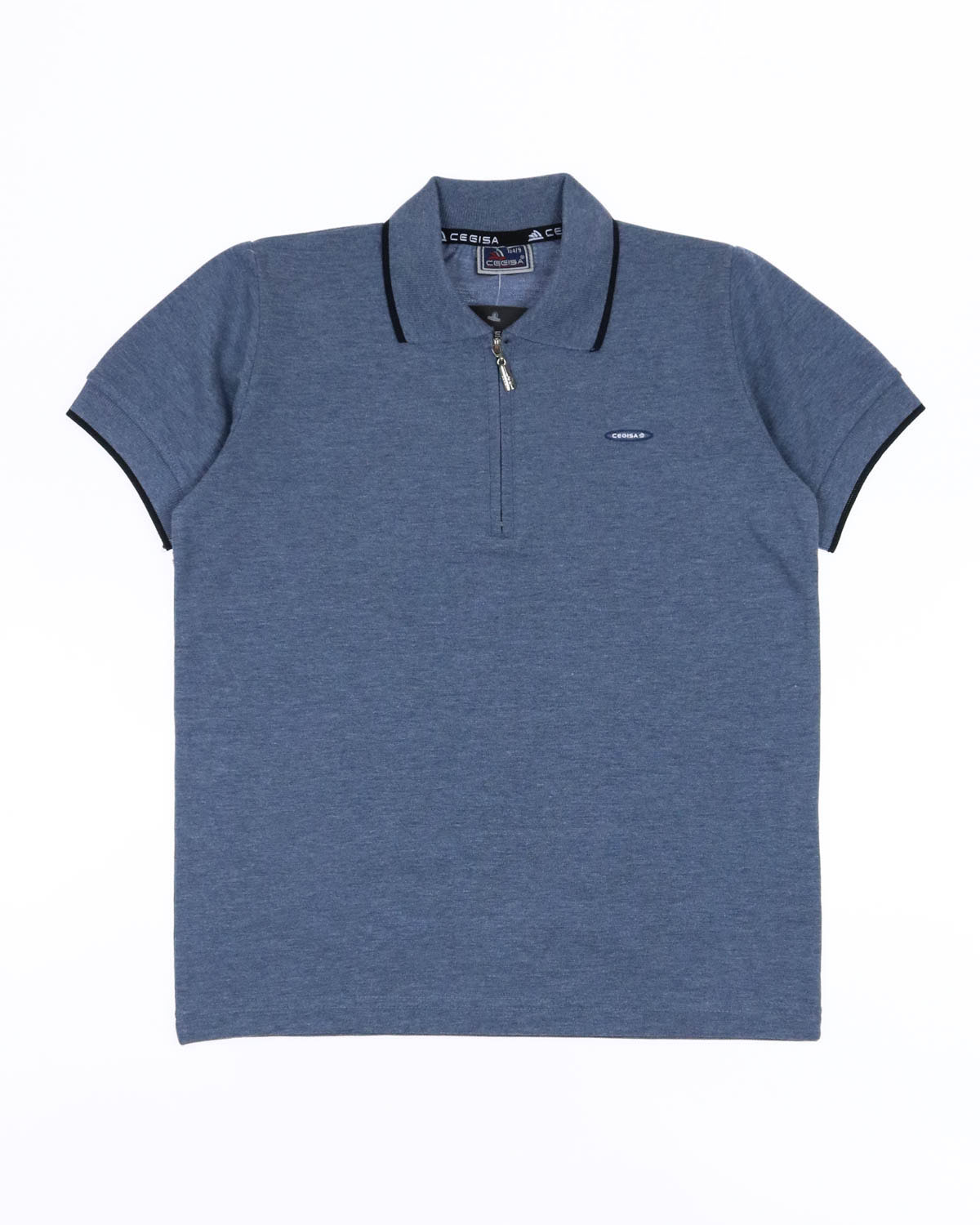 CEGISA 1596/1 Поло (цвет: Синий меланж 116 см) CEGISA 1596/1 Поло (цвет: Синий меланж 116 см)