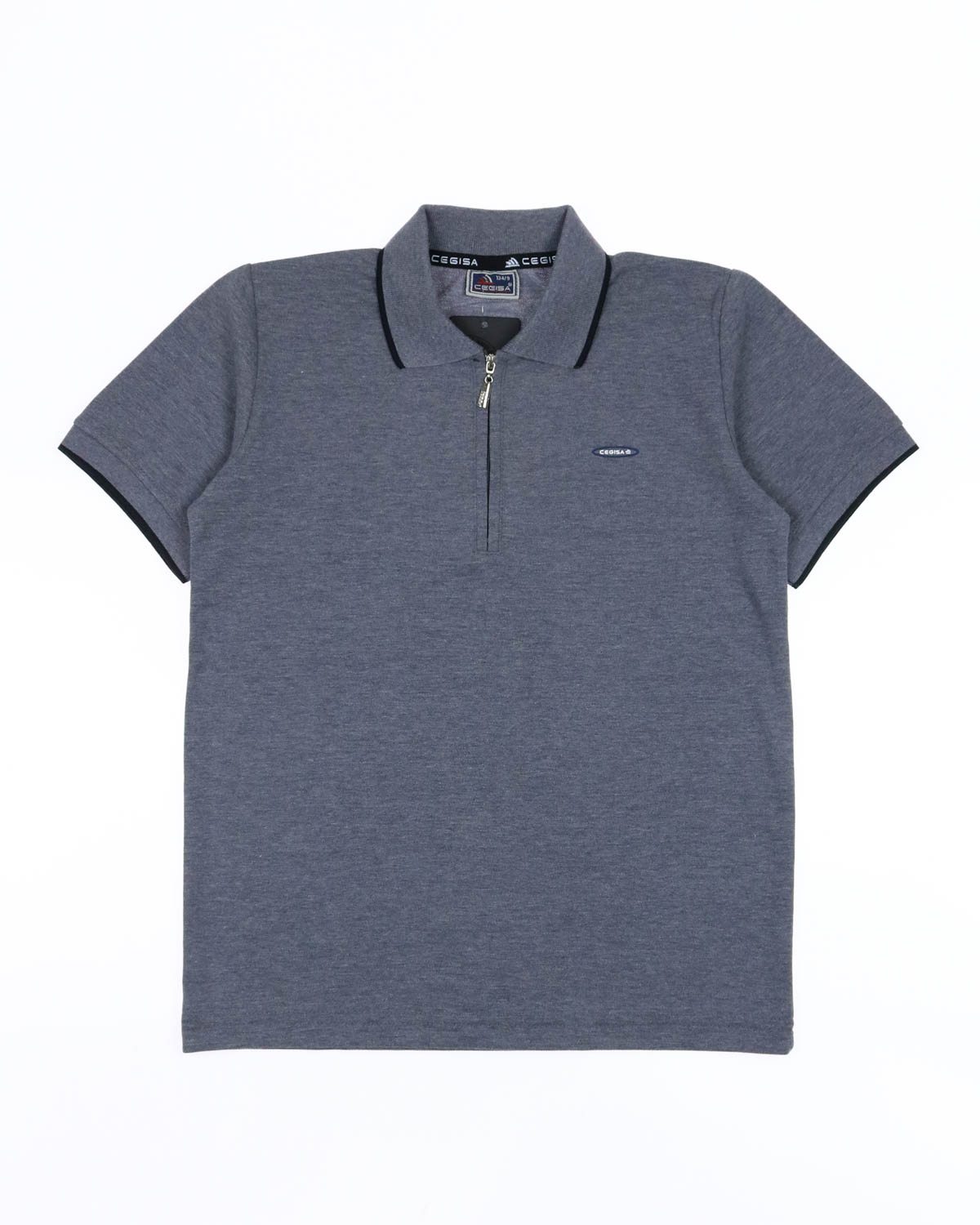 CEGISA 1596/1 Поло (цвет: Темно-серый меланж 116 см) CEGISA 1596/1 Поло (цвет: Темно-серый меланж 116 см)