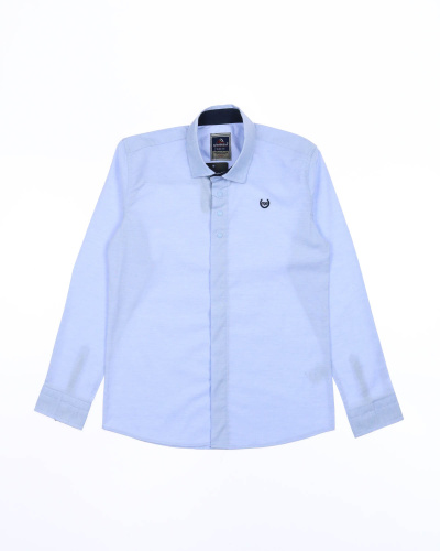 CEGISA 1628/1 Рубашка  (цвет: Голубой меланж 122 см)